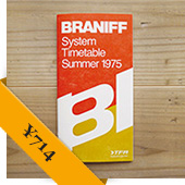 BRANIFF, TRAVELER'S FACTORY トラベラーズノート リフィル