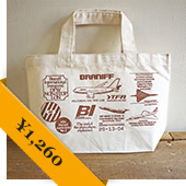 BRANIFF, TRAVELER'S FACTORY コットンバッグ