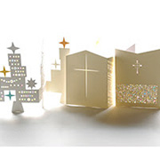 D-BROS クリスマスカード　「Shine the light」