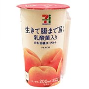 セブンプレミアム 生きて腸まで届く乳酸菌入り のむ白桃ヨーグルト