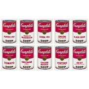 Andy Warhol Campbell's Soup I (set of 10)